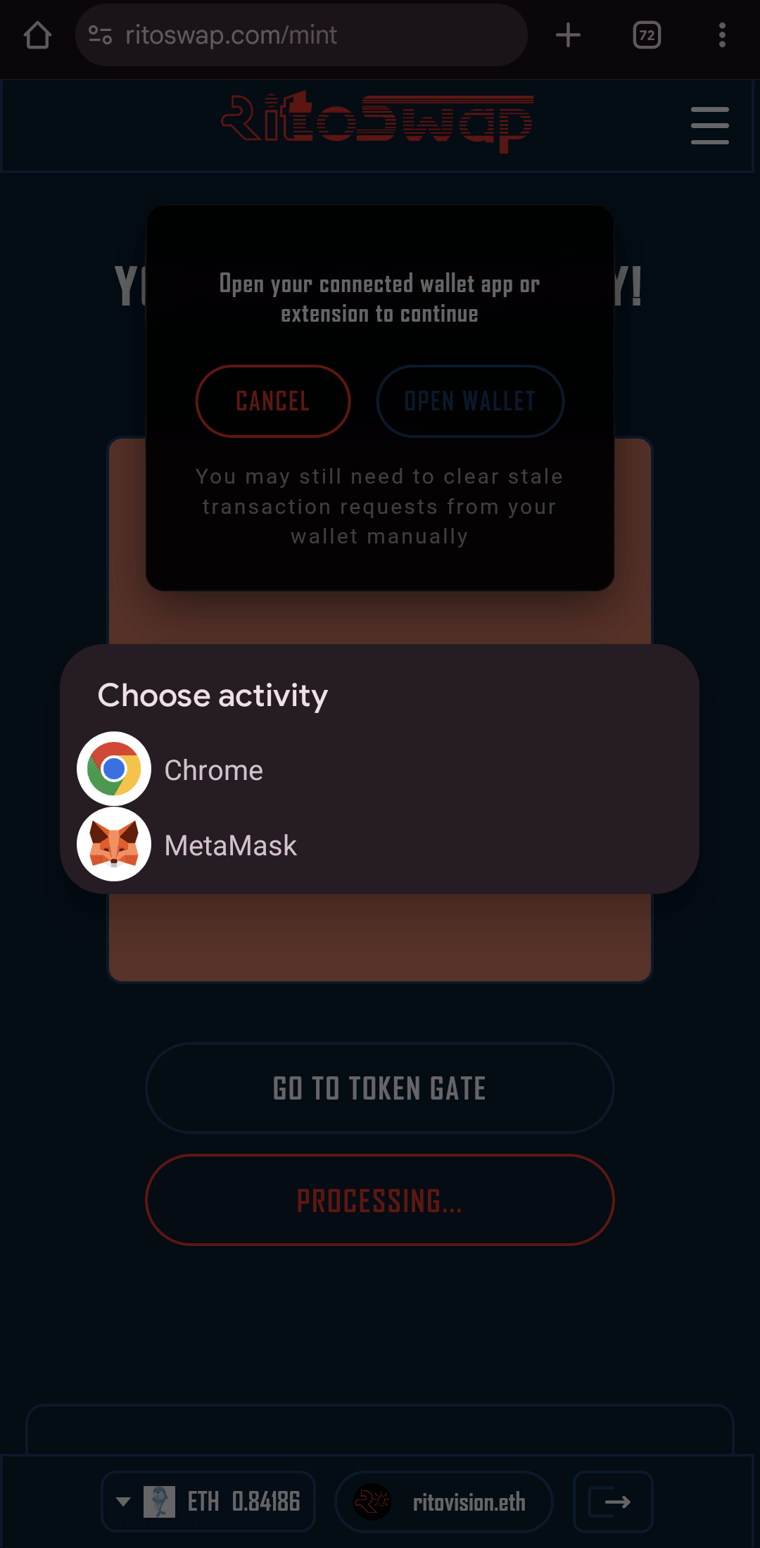 Chrome Example