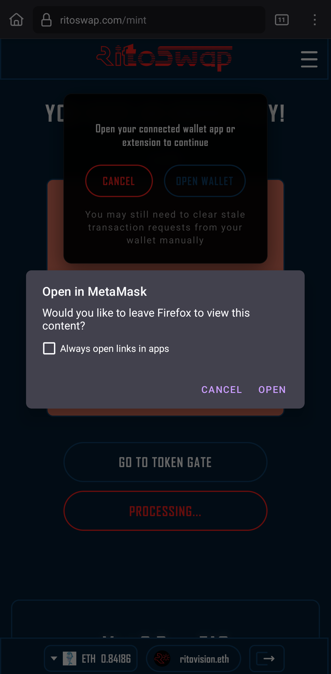 Firefox Example